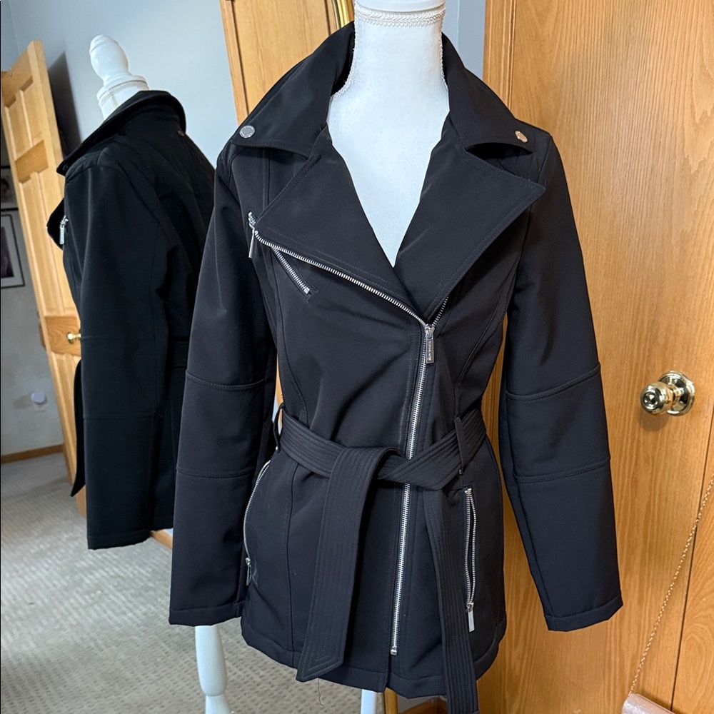 Michael Kors Black  Jacket with Silver Accents